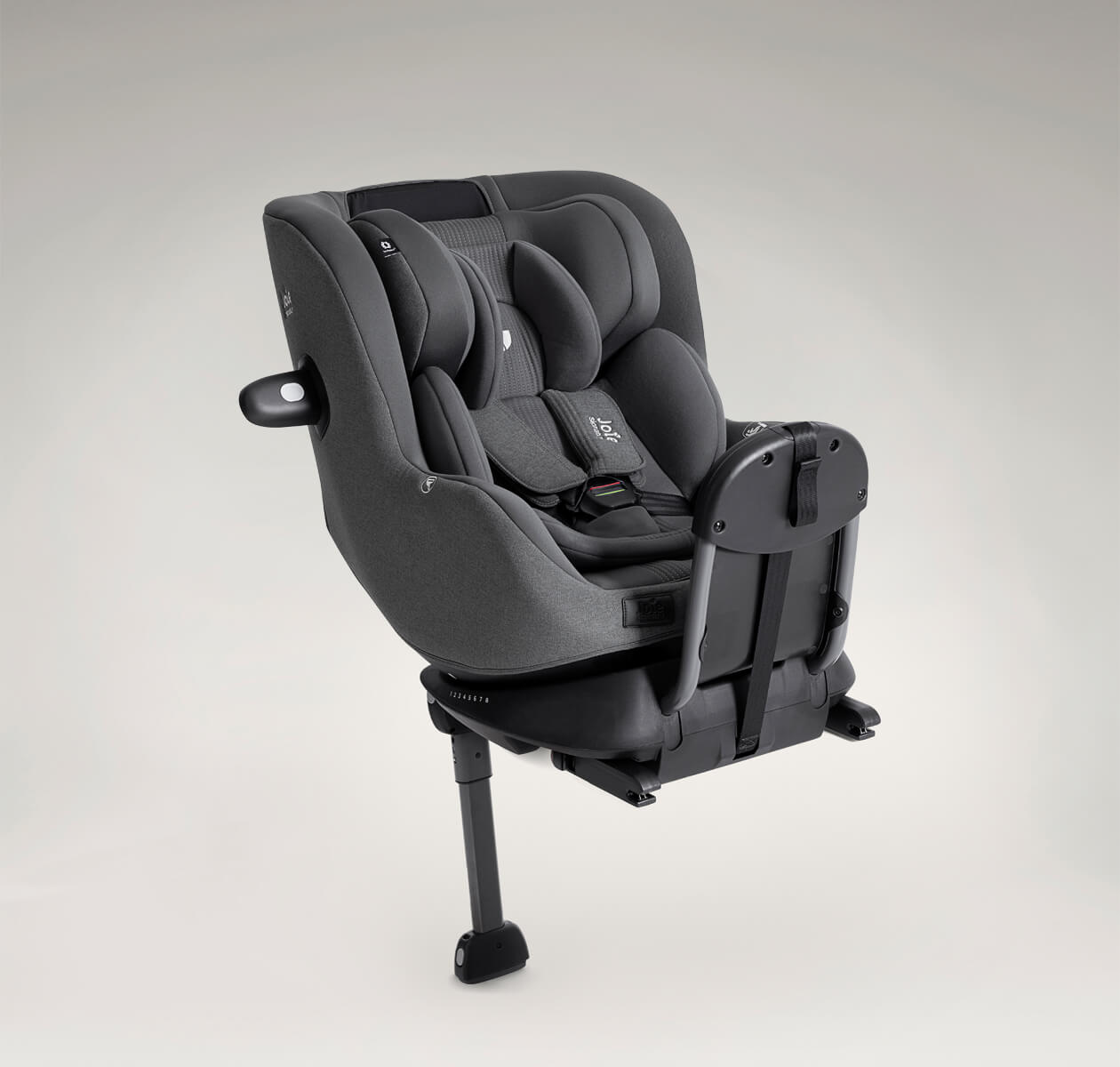 Joie Signature I-Prodigi i-Size otočná autosedačka od narození do cca 12 let v odstínu Evergreen z pravého úhlu