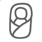 baby infant icon