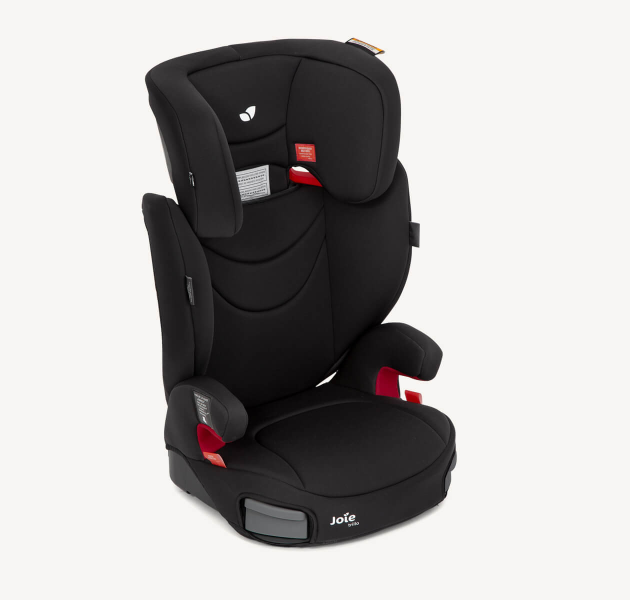 Joie trillo high back booster car seat plush fabric safety features