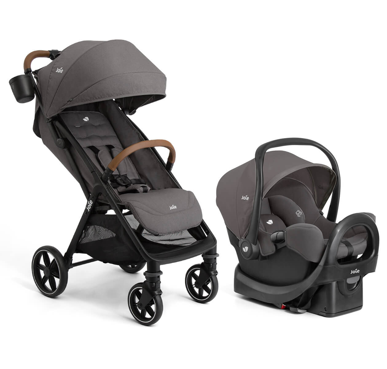 Joie Nutmeg & Rue Travel System | Stroller & Car Seat