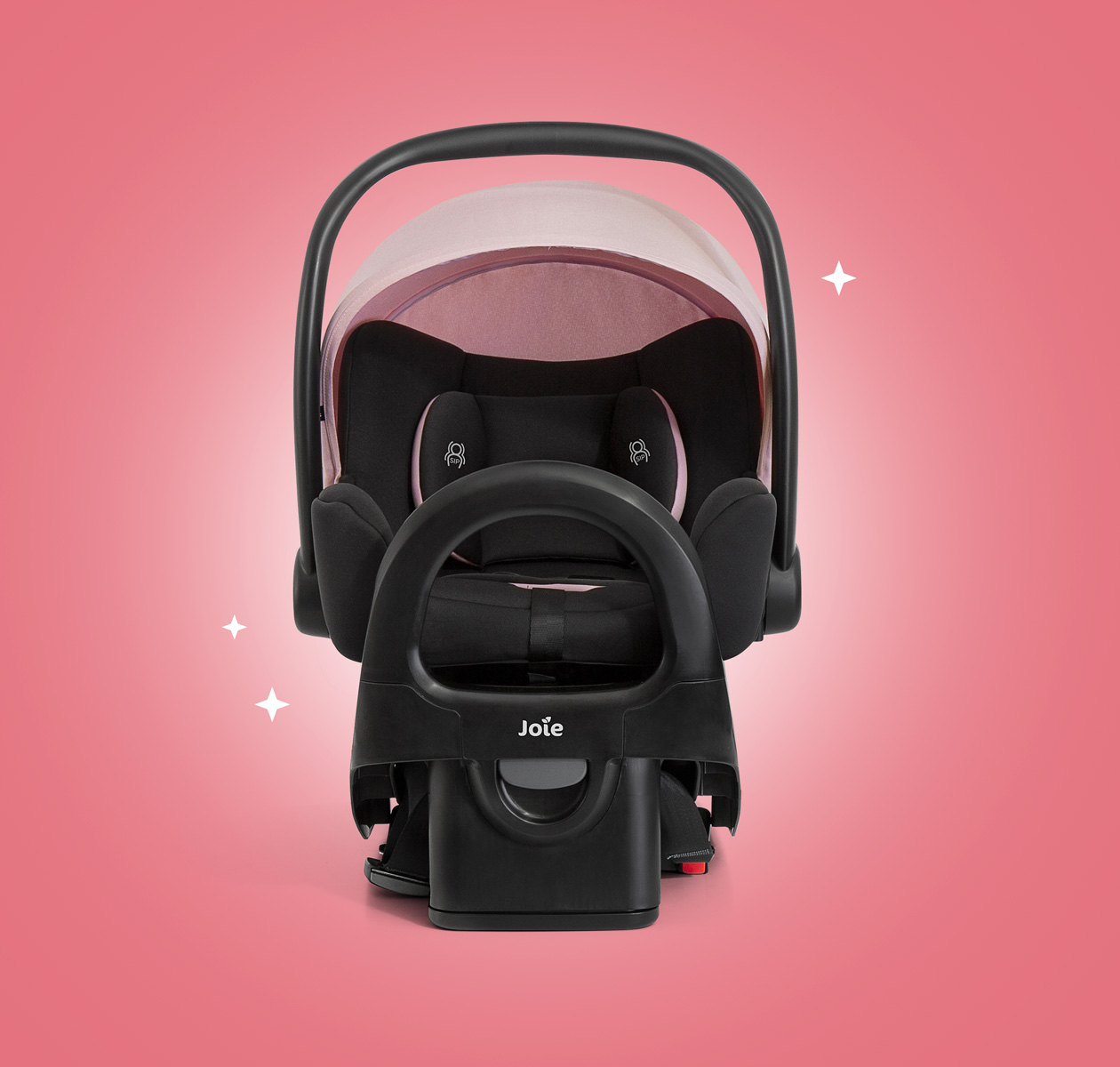 Silver cross incoffee car seat pink