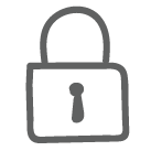 icon of a lock
