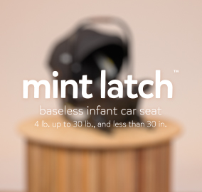 Joie Mint Latch Infant Car Seat | One-Click Baseless Install
