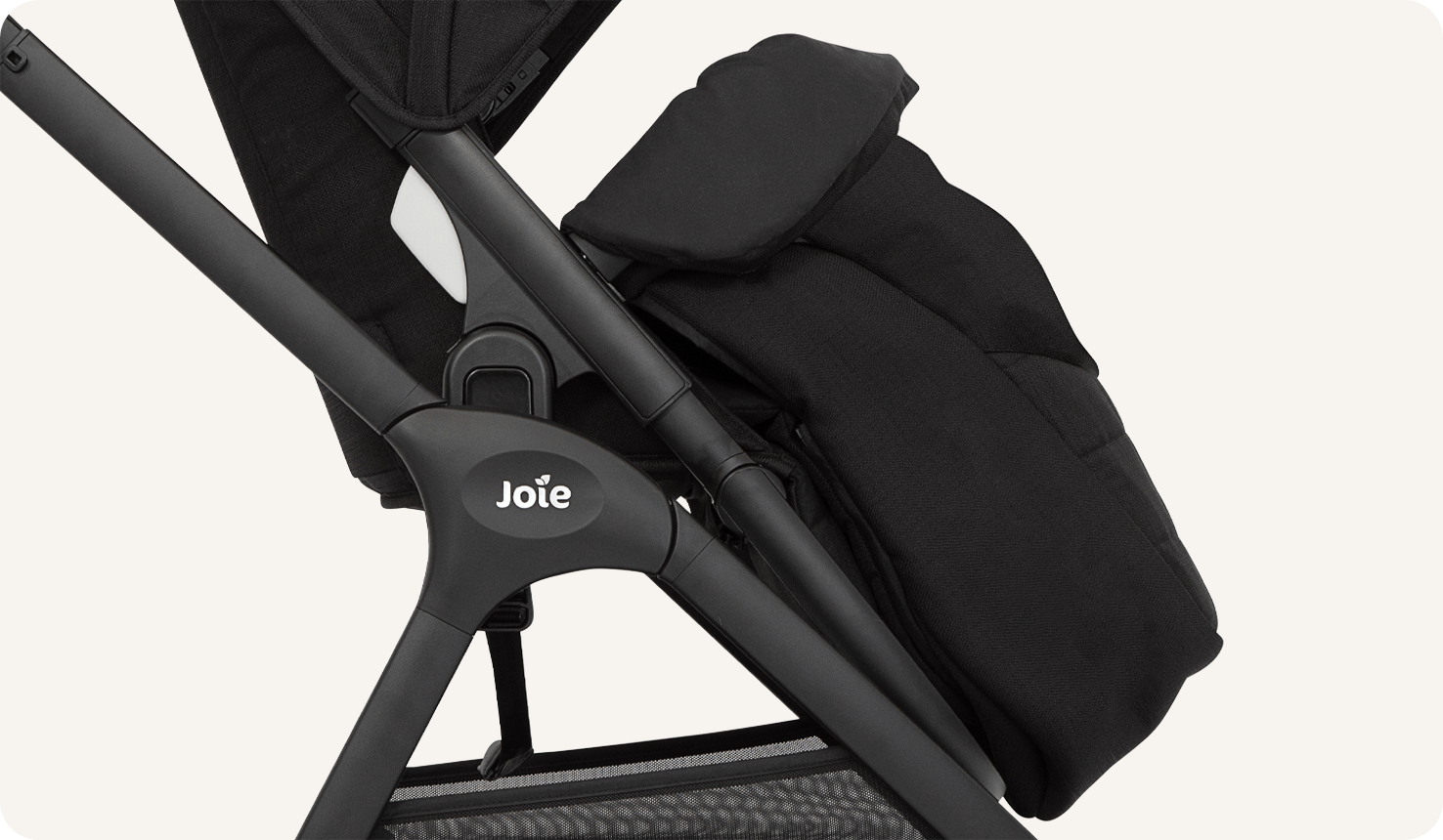 Close up of honour pushchair frame.