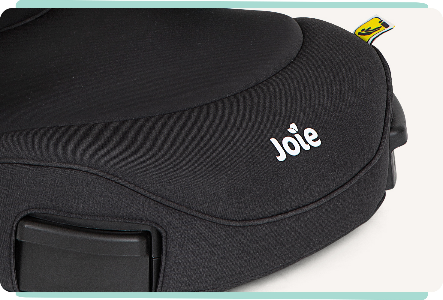 Closeup black Joie i-Trillo FX seat cushion.