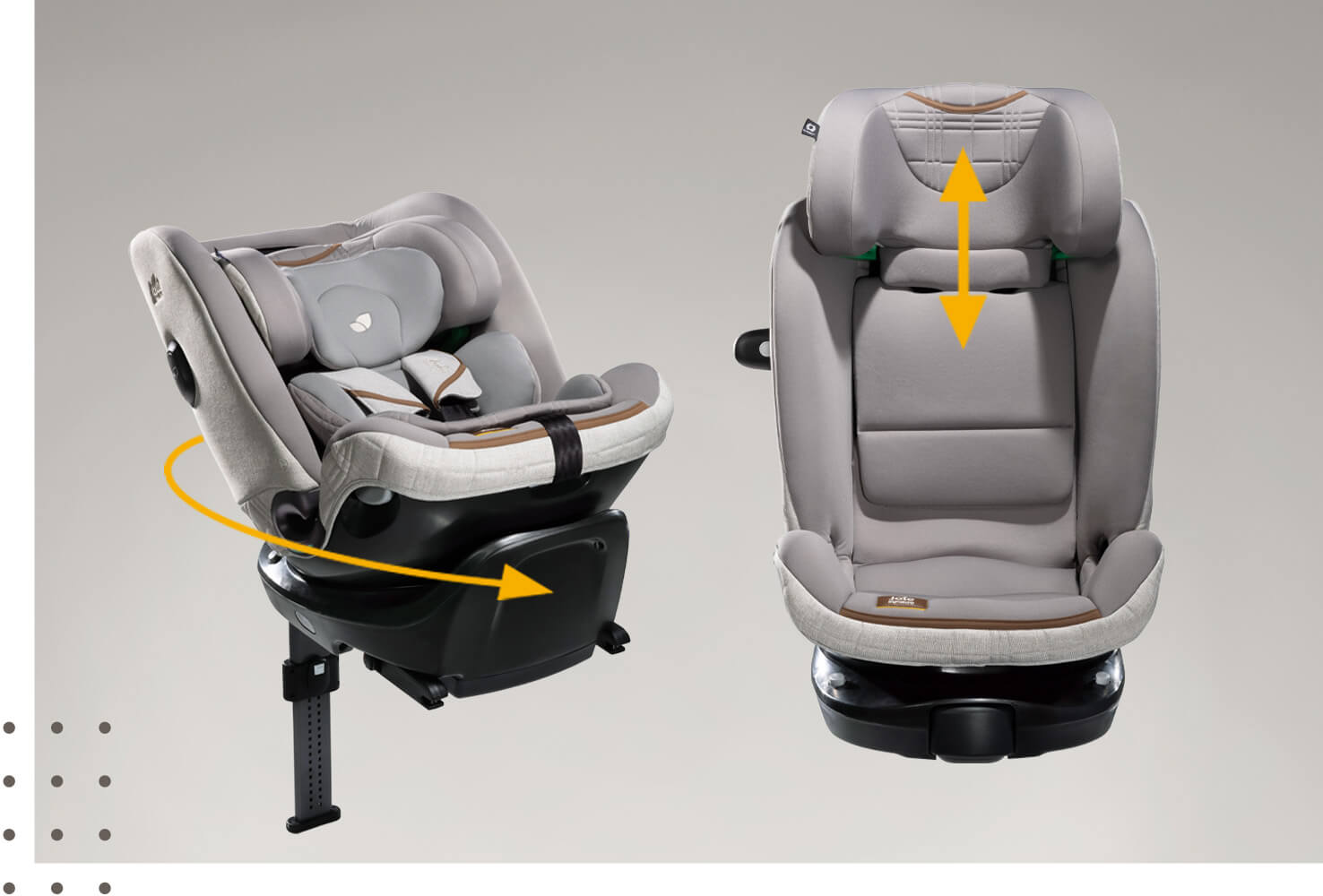 Joie Signature i-Spin™ XL  Autokindersitz mit 360°-Drehfunktion