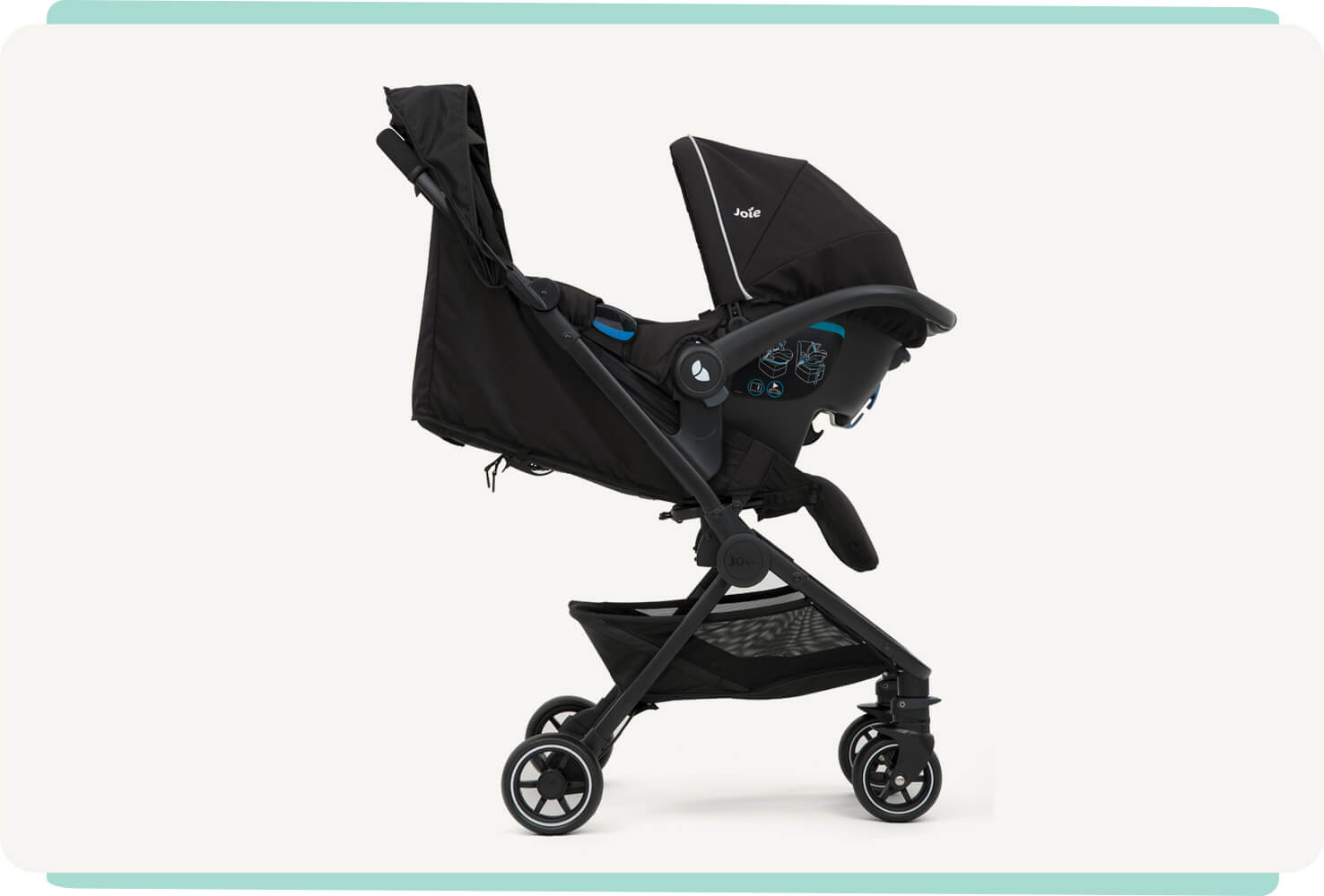  joie pact travel system is infant carrier compatible