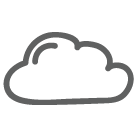 icon of a cloud
