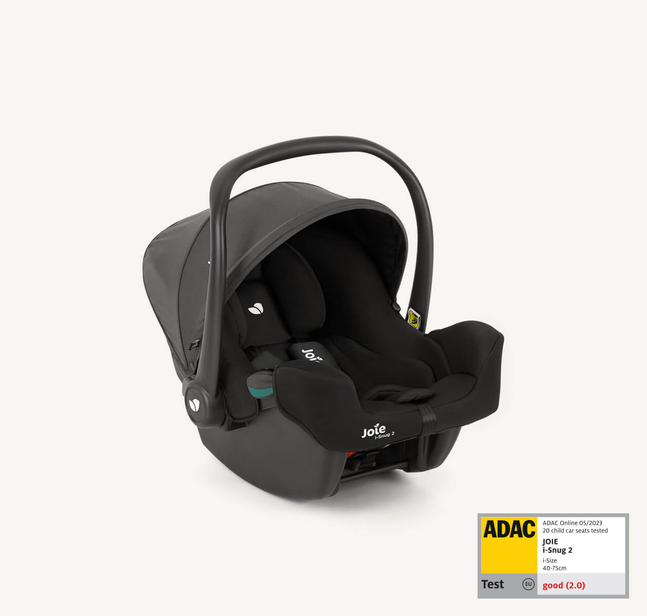 Sweet Baby ** SOFTY GRIS OSCURO ** Reductor para silla de bebé Maxi  Cosi/Römer etc. / Protector de cuerpo para coche (0-6 meses)
