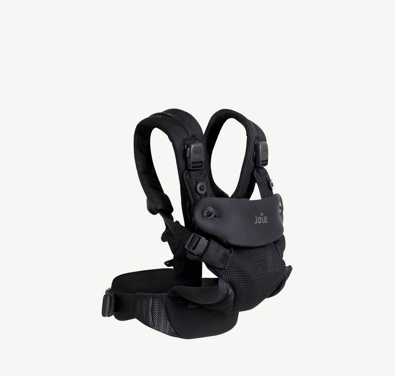 profile angle of savvy 4-in-1 air carrier in coal on white background