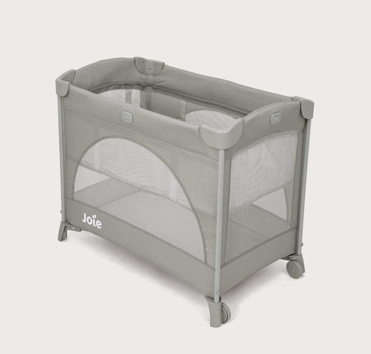Joie 折りたたみベビーベッド グレー　/ Joie Folding Crib Joie トラベルコット クビースリープ（フォギーグレー