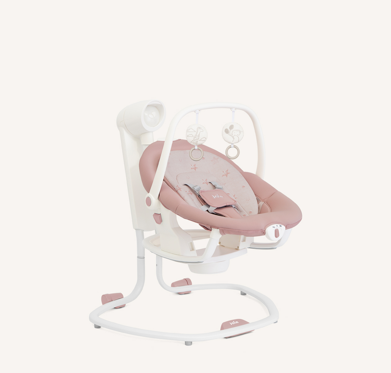 joie serina 2 in 1 vibration funktioniert nicht @joiebaby_uk Serina 2in1 swing🤍, •Suitable from birth to 9 kg., •Lift off  seat doubles as a portable rocking seat., •2 way seat swings front and back  or side to side & 6 swing speeds., •2 wheels and main image 0