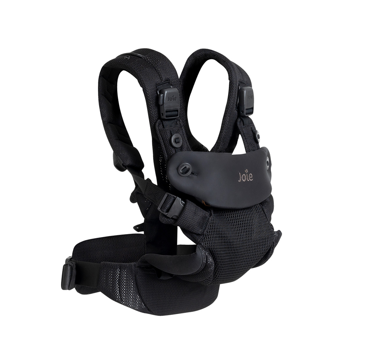 profile angle of savvy 4-in-1 air carrier in coal on white background