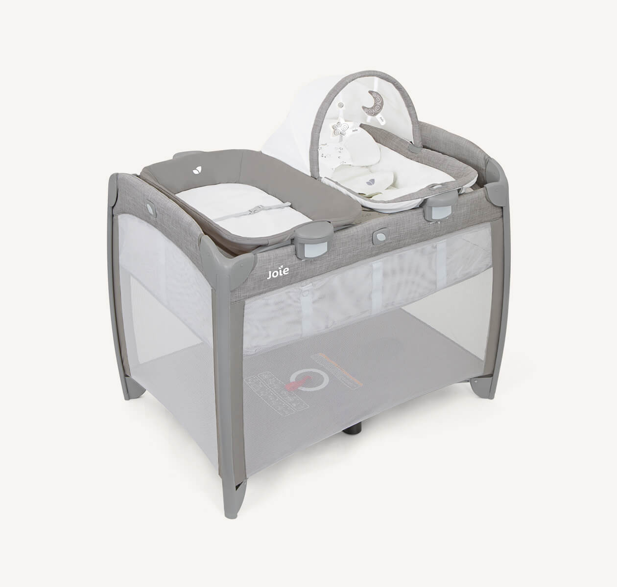 Rocking travel cot hot sale