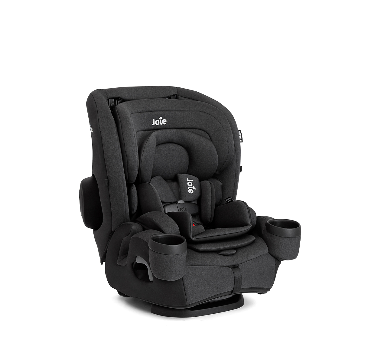 Right angle of saffron SI 4-in-1 car seat in shale on white background