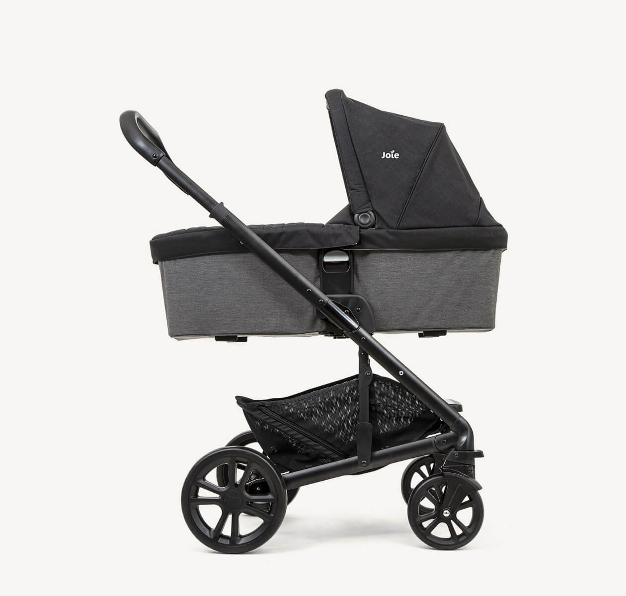 Joie chrome carry cot pushchair compatible