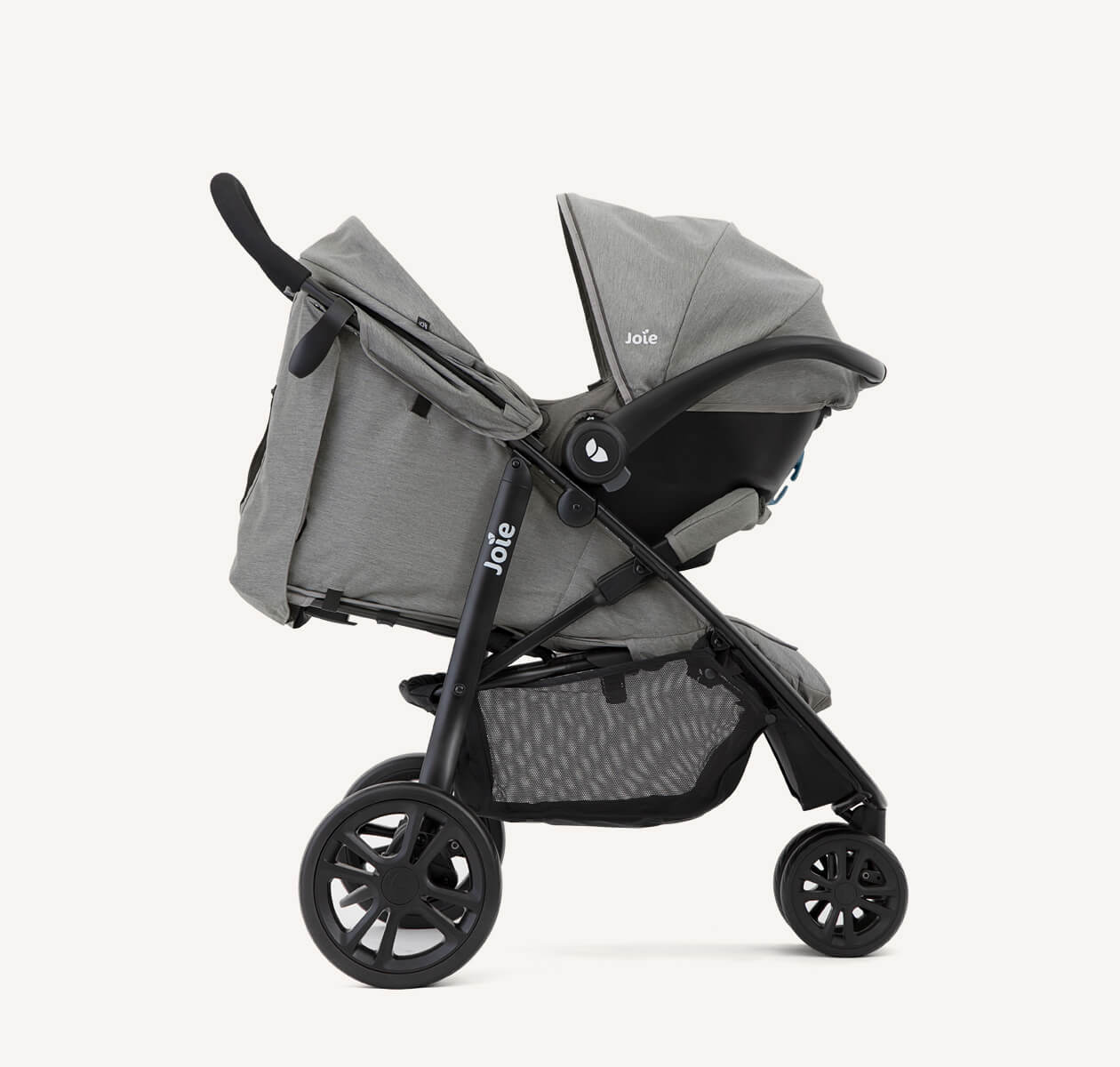 Joie litetrax 3 stroller lie flat compact fold