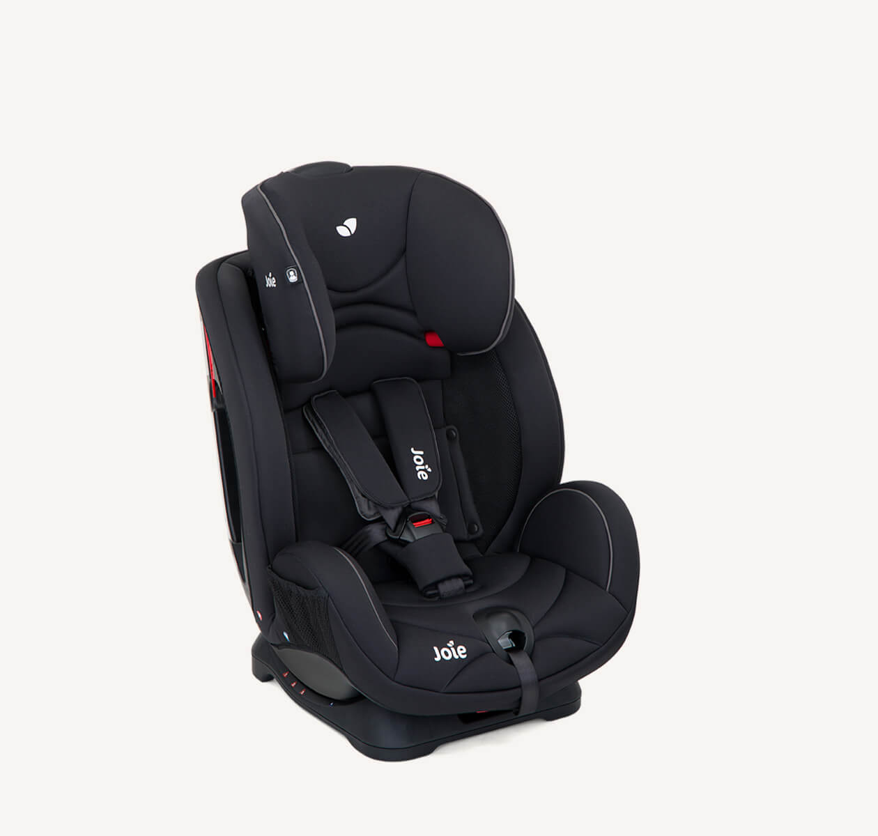 Black and grey car seat top