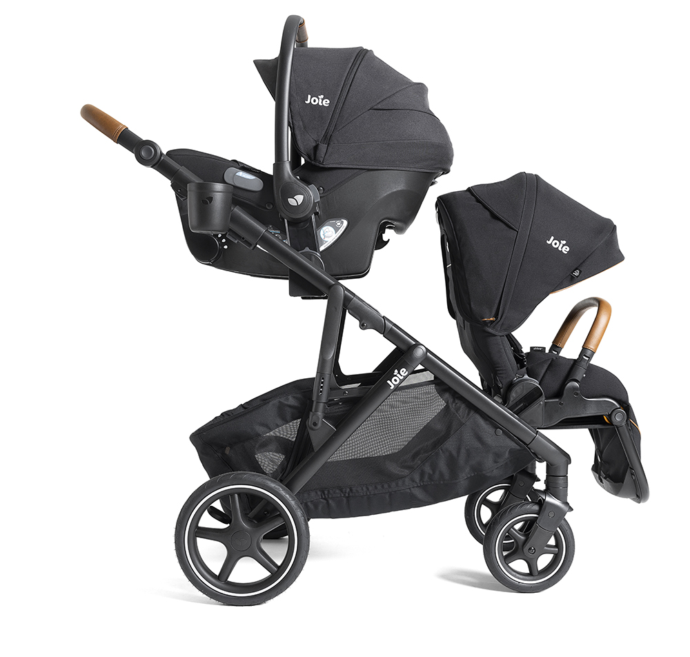 Joie　1223 Joie Ginger & Mint Latch Travel System | 4-in-1 Versatility