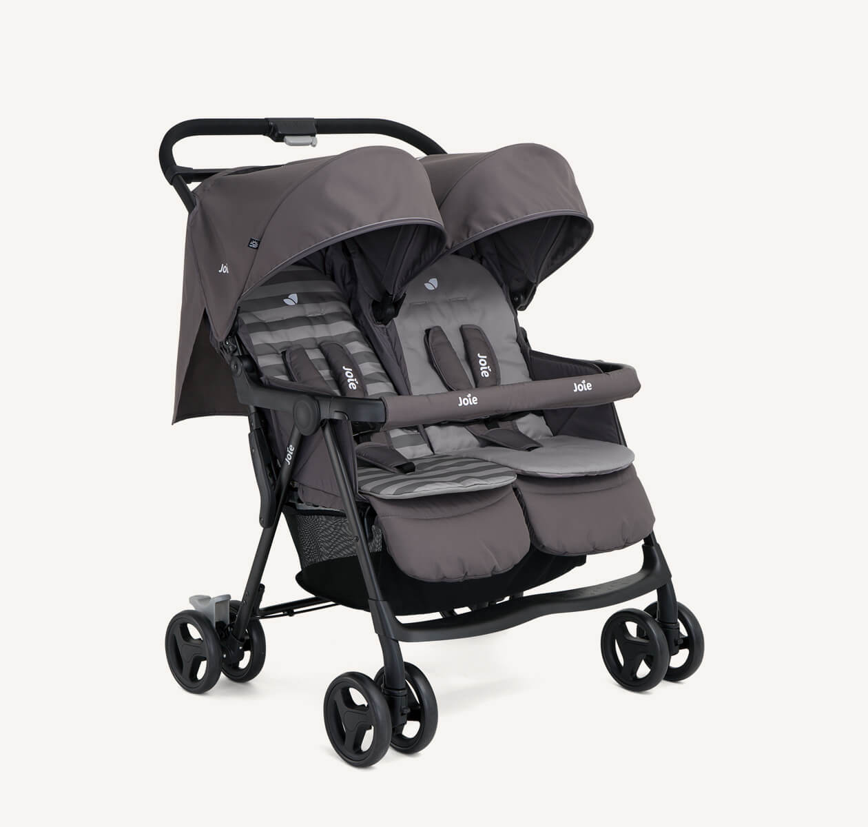 Joie aire twin double stroller lightweight compact fold
