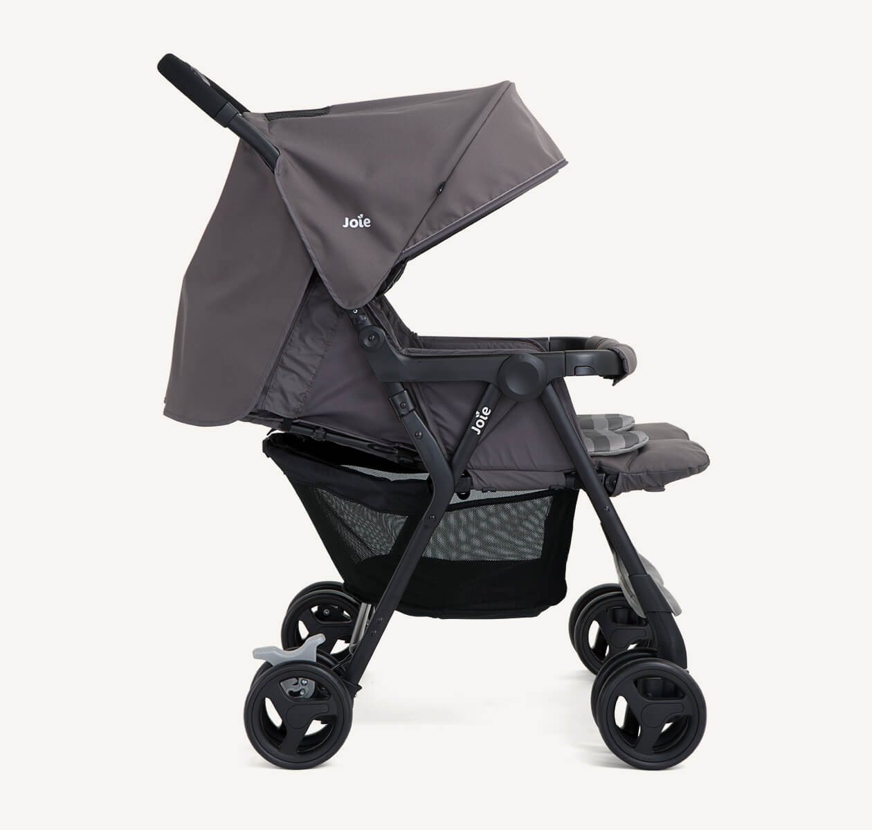 Joie aire twin double stroller lightweight compact fold