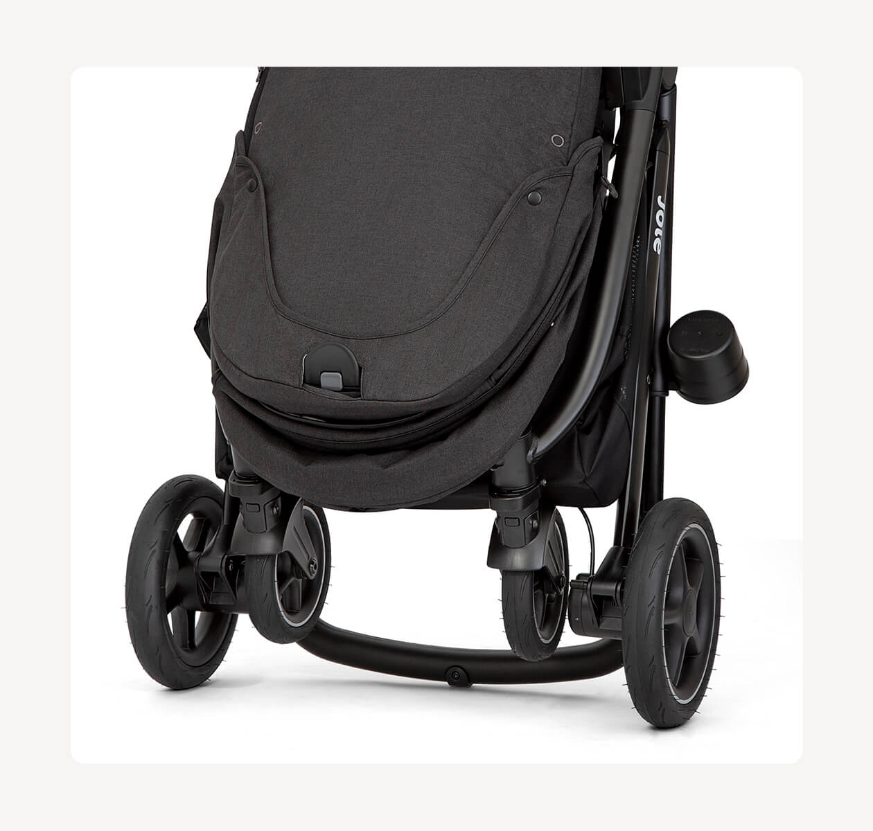 Joie hauling stroller folded