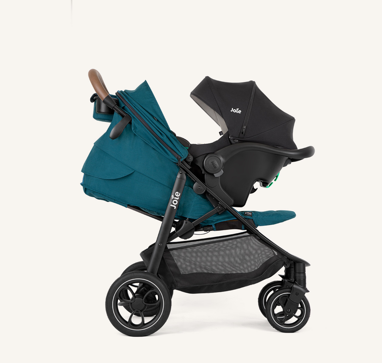 Joie Litetrax Pro Stroller 3in1 Compact Fold
