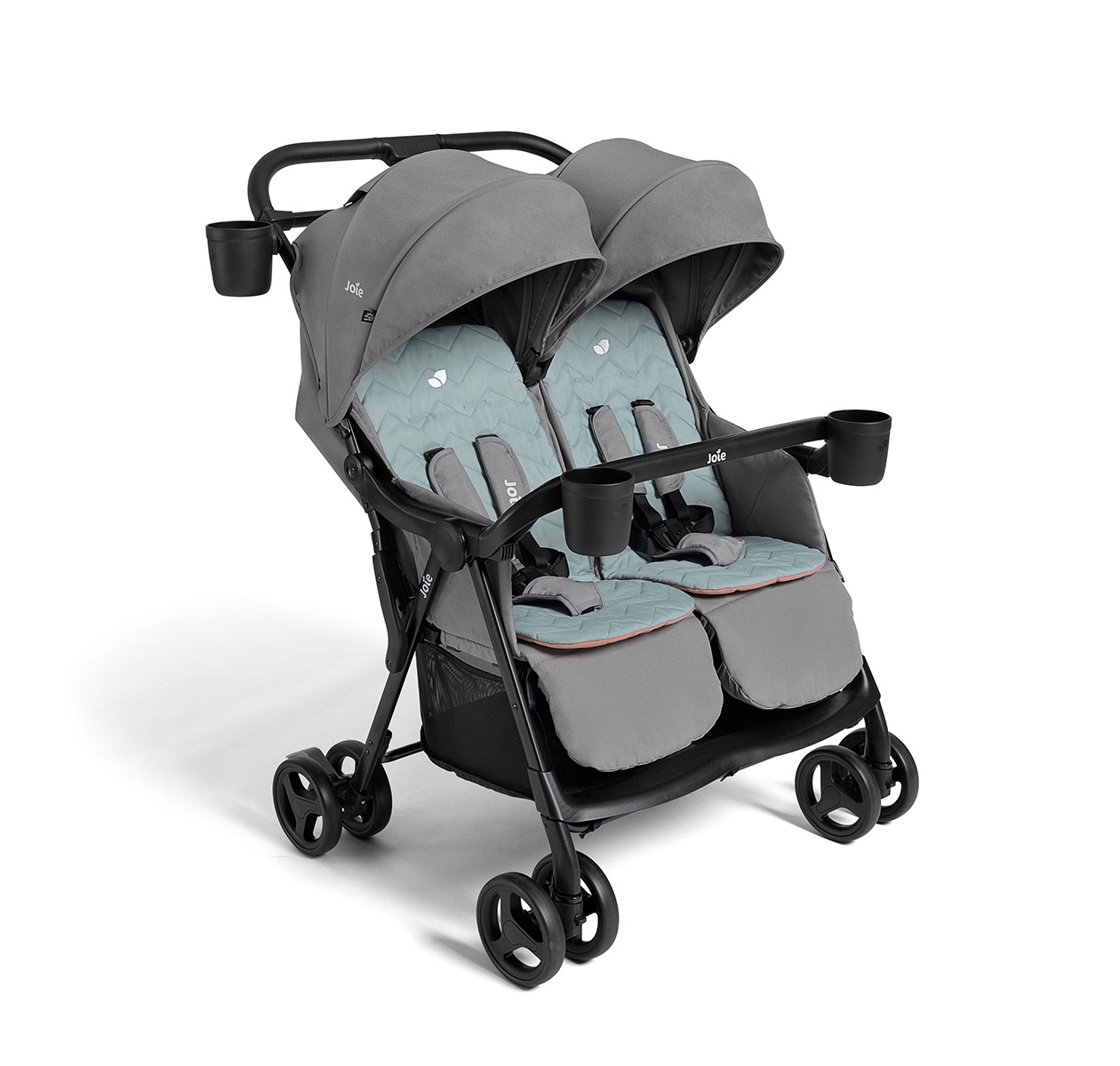 Joie Rosemary Double Stroller | Lightweight Side-by-Side
