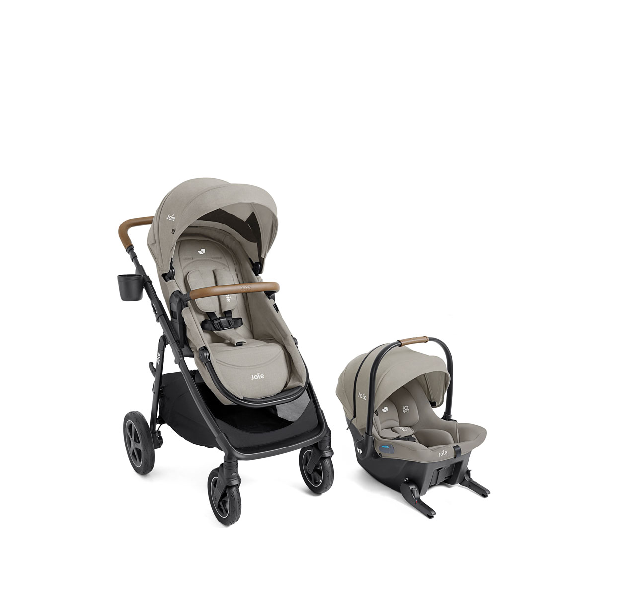 Joie Ginger DLX and Mint Latch Travel System | Pramette Travel System