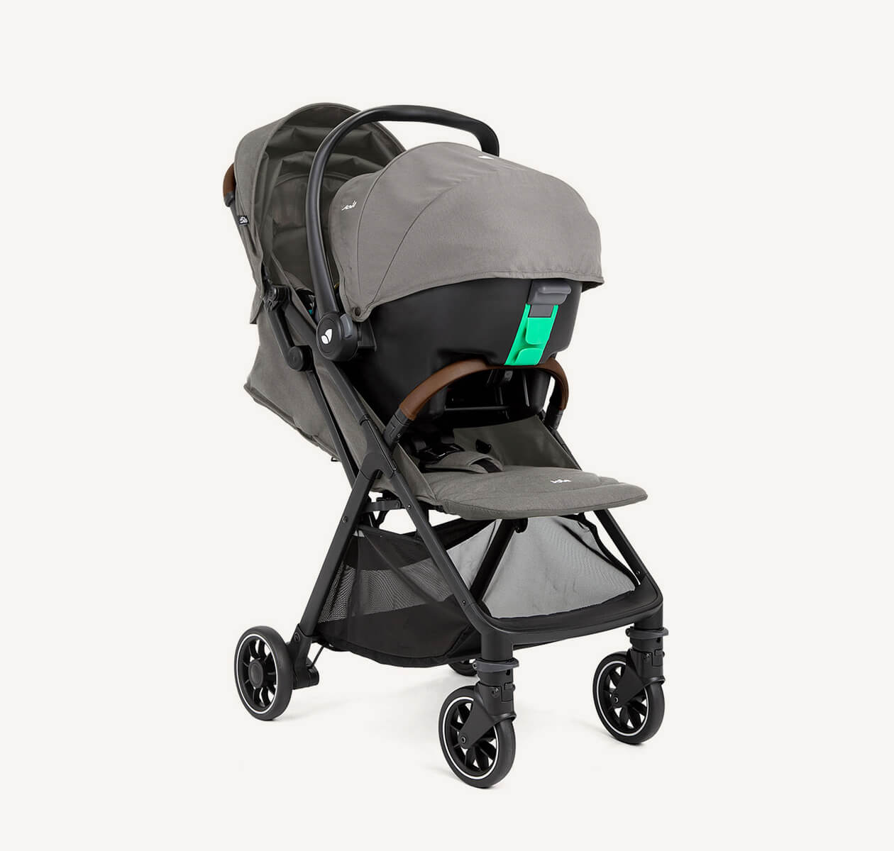 Joie - Pact Pro - Lightweight and compact stroller - Easy to fold with one hand - Compatible with car seats