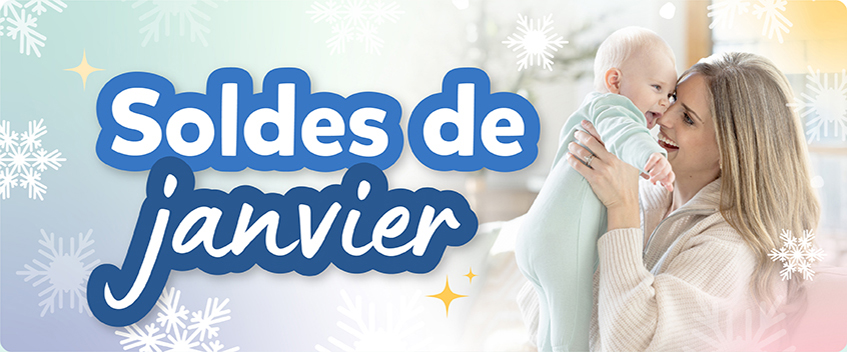 Banni&egrave;re faisant r&eacute;f&eacute;rence &agrave; une promotion de janvier