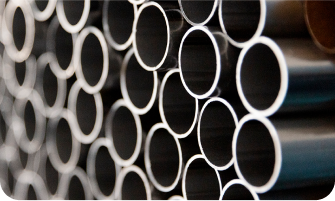 Colección de tubos de aluminio de calidad aeronáutica.